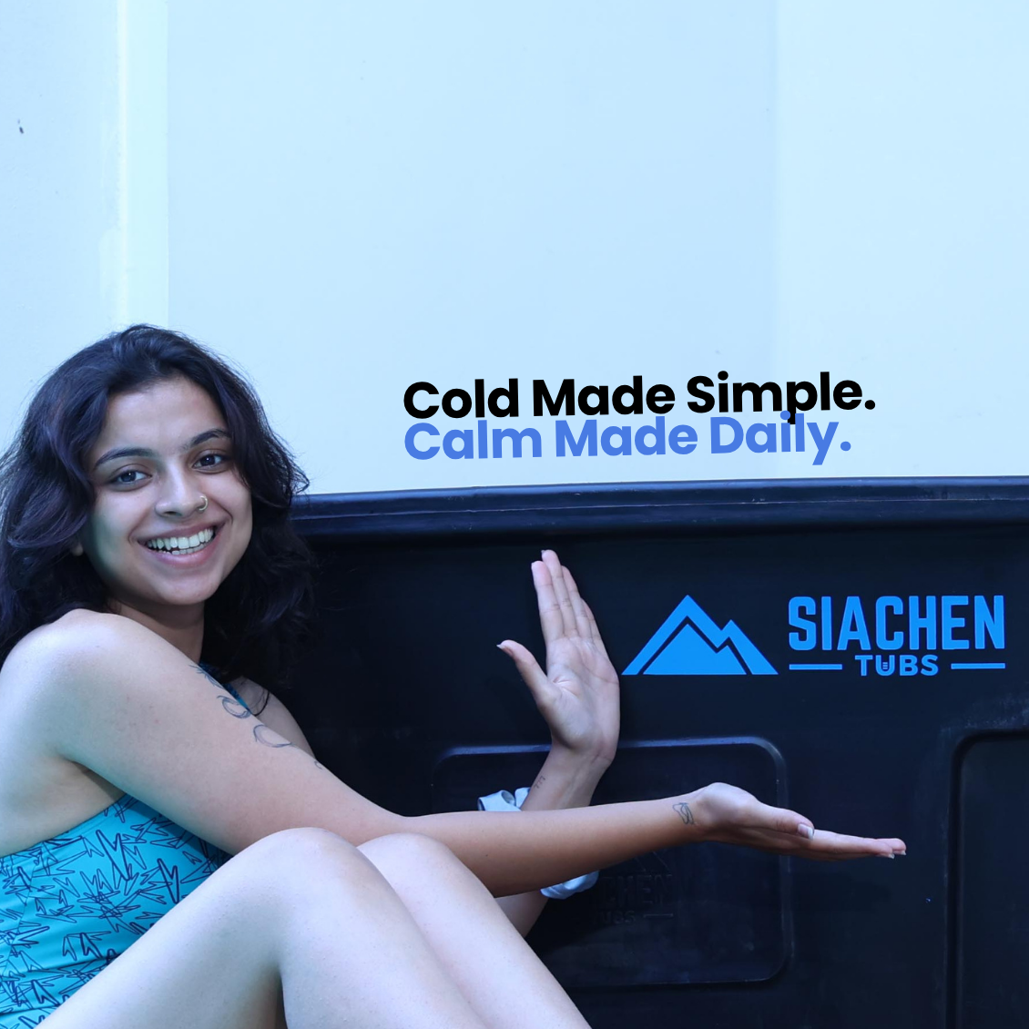 Cold made simple, calm made daily – Siachen Tubs cold lifestyle image