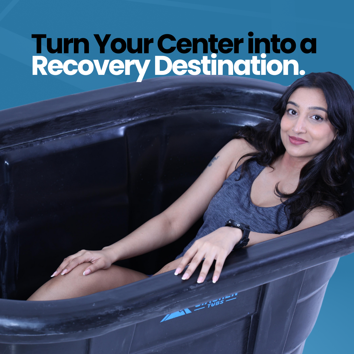 Turn your gym or studio into a recovery destination with ice baths